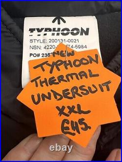 Typhoon Scuba Thermal (Thinsulate Type C) Under Suit For Dry Suit XXL