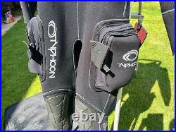 Typhoon scuba diving dry suit M/06