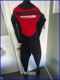 Typhoon scuba diving dry suit S/M