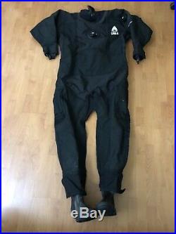USIA Aqua Drysuit Bioflex Scuba Diving Suit With Boots L
