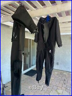 USIA Bio-Flex Scuba Diving Dry Suit & Undergarment Complete withBag