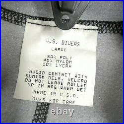 US Divers Aqualung Fleece Large Scuba Dive WetSuit / Drysuit Liner Undergarment