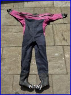 Used Ladies Hydrotech Scuba Diving Dry Suit MEDIUM (with matching undersuit)