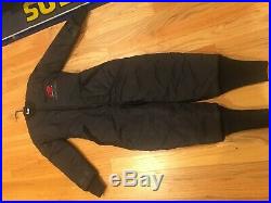 Used once Pinnacle evolution 2 drysuit with liner scuba gear dry suit pn072b-ml