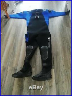 Used scuba diving dry suit