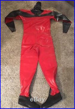 VIKING Sport 90X Diving Dry Suit, Size S With Other Scuba Equipment