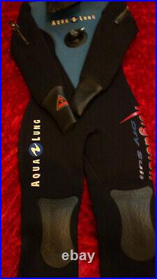Very Rare XS (XXS) Scuba Drysuit, Suit Child/Teenager, New, With Dive Case etc