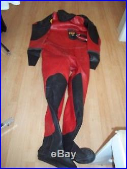 Viking Pro 3 drysuit with hood Size L for Scuba Diving