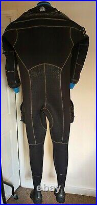 Waterproof D10 PRO ISS SCUBA DRYSUIT, Mens S up to 5ft10 & Ultima Dry Gloves