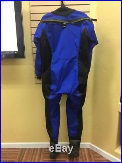Whites Drysuit With Undergarment, M/l, Cold Water Dry Suit, Scuba Diving, Used