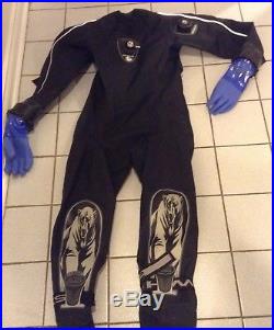 Whites Fusion Scuba Diving Drysuit with Dry gloves