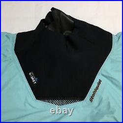 Womens Stohlquist Aqua Lung Blue FreePlay Waterproof Kayak Dry Top Jacket Medium