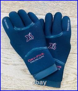 XS Scuba Dry Five Gloves Scuba Diving Neoprene Gloves BRAND NEW Size Large